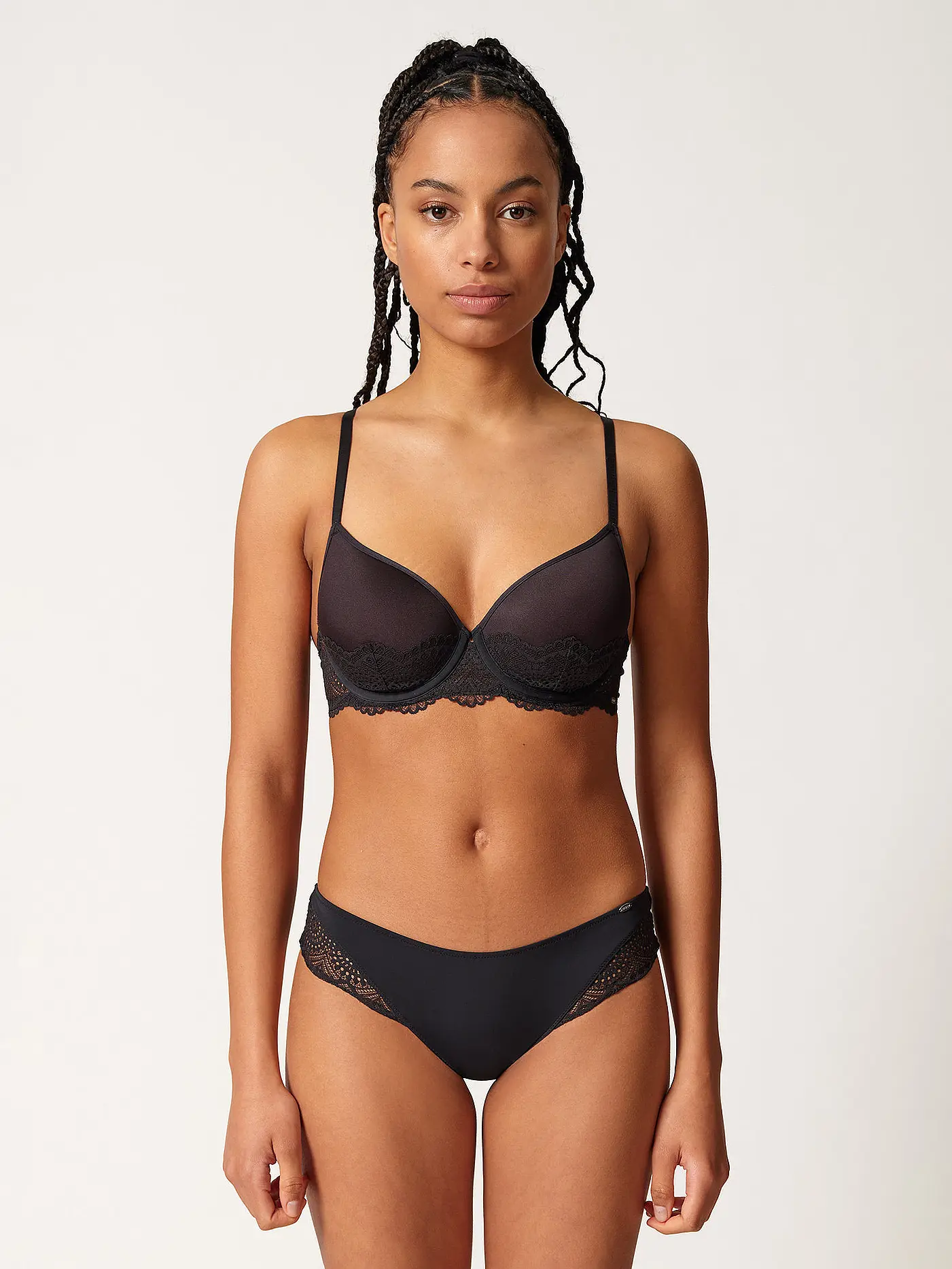 SKINY | BH gefüttert black | 